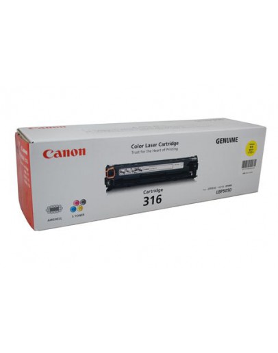 CANON CART 316 (YELLOW) (Genuine) ( ETA 2 Months )