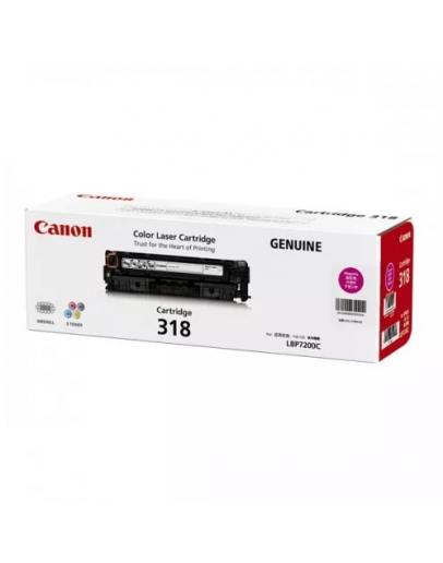 CANON CART 318 (MAGENTA) (Genuine) ( ETA 2 Months )