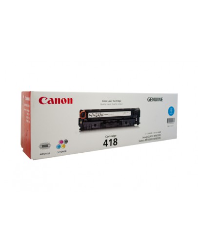 CANON CART 418 CYAN (Genuine) ( ETA 2 Months )