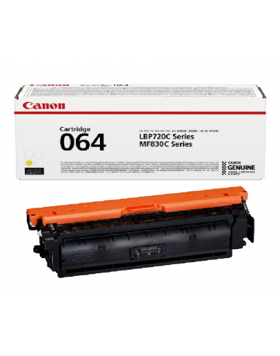 CANON CARTRIDGE 064 Y (Genuine)