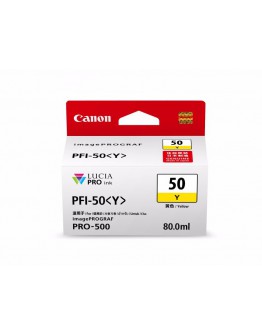 CANON PFI-50 Y (Genuine) ( ETA 2 Months ）