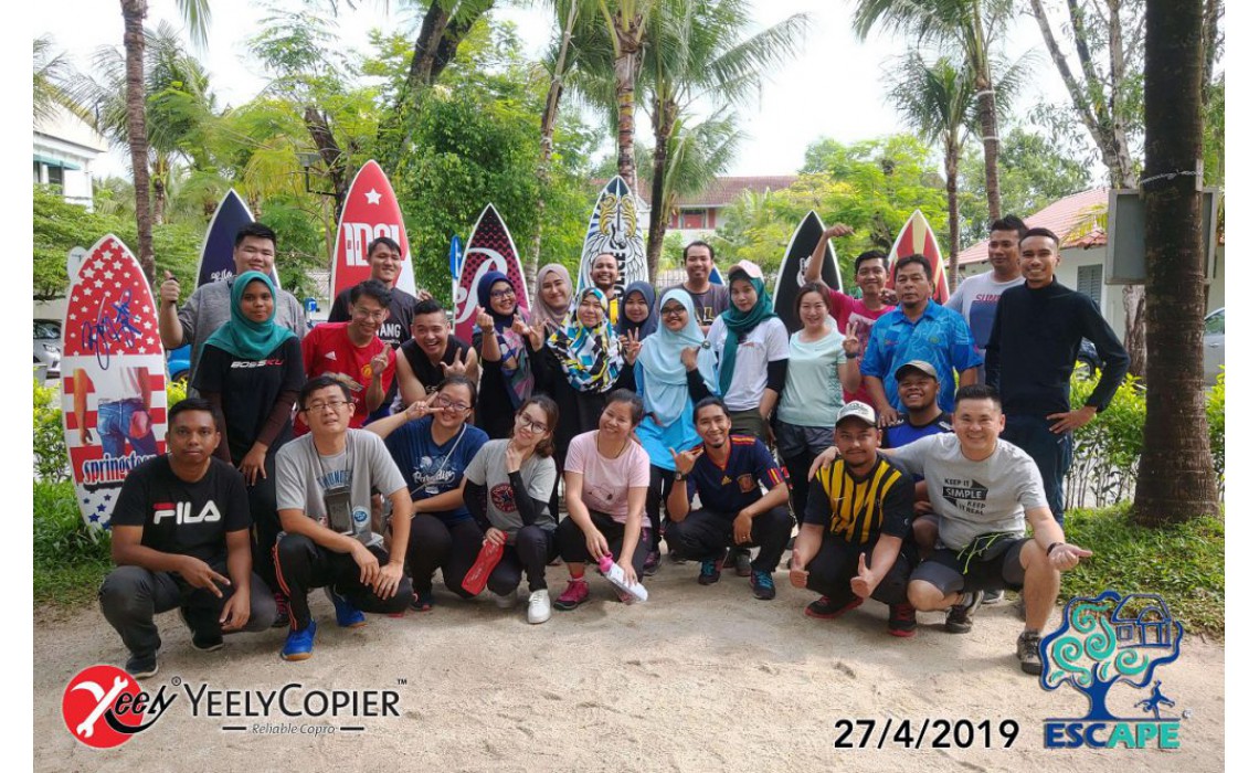 Team Building at Penang Escape Park 2019