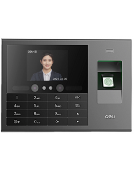 Face And Finger  Recognition  Attendance Machine : ES172
