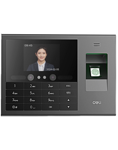 Face And Finger  Recognition  Attendance Machine : ES172