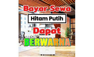 Bayar sewa hitam putih ， Dapat mesin berwarna