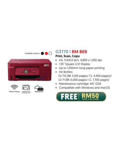 CANON G3770 (MegaTank G Series)