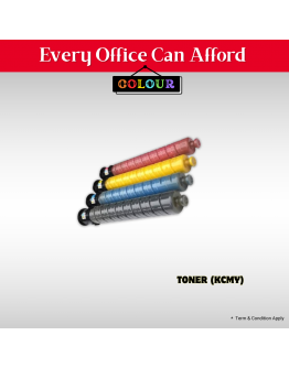 PRINT CARTRIDGE SET - BLACK,CYAN,MAGENTA,YELLOW (MP C3003/3503/3004/3504) - JPN IMPORT QUALITY