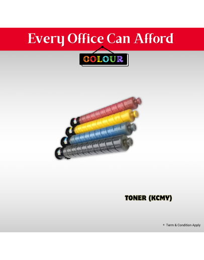 PRINT CARTRIDGE SET - BLACK,CYAN,MAGENTA,YELLOW (MP C3003/3503/3004/3504) - JPN IMPORT QUALITY
